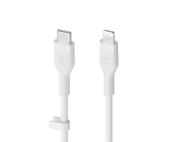 BELKIN USB-C - Lightning Silicone 3m White CAA009BT3MWH - 732950 - zdjęcie 2